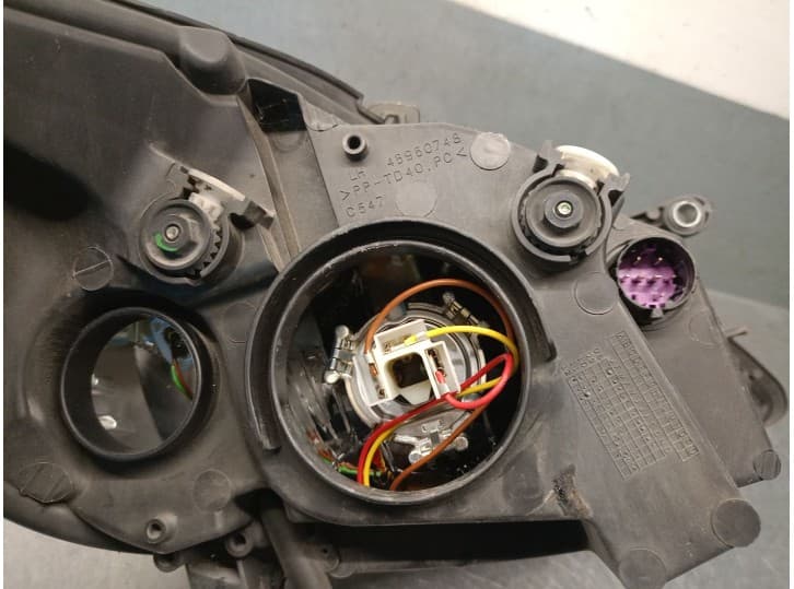 Recambio de faro izquierdo para ford ka (ru8) 1.2 referencia OEM IAM 9S5113006BA 1563832 7