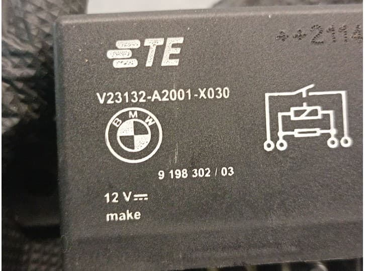 Recambio de rele para bmw 3 (g20, g80, g28) 330 e plug-in-hybrid referencia OEM IAM 9198302 4