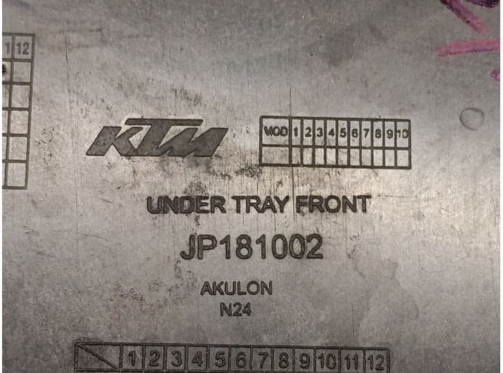 Recambio de moldura para ktm duke 125 duke abs referencia OEM IAM JP181002 JP181002 6