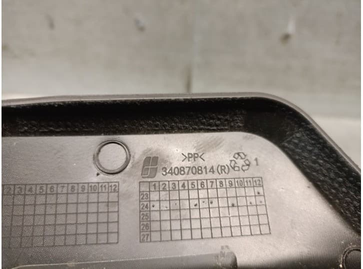 Recambio de moldura para voge ds900x referencia OEM IAM 340870814 340870814001 3