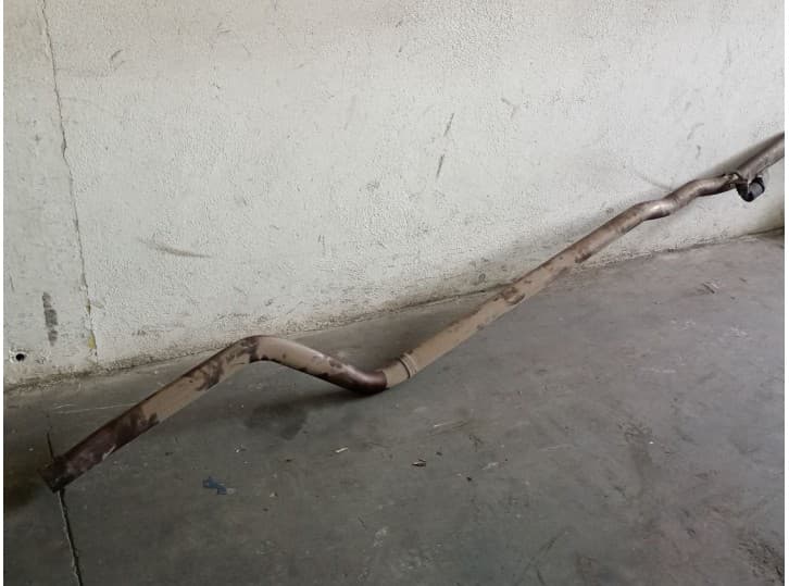 Recambio de tubo escape trasero para bmw 5 (f10) 520 d referencia OEM IAM 18308508187 2