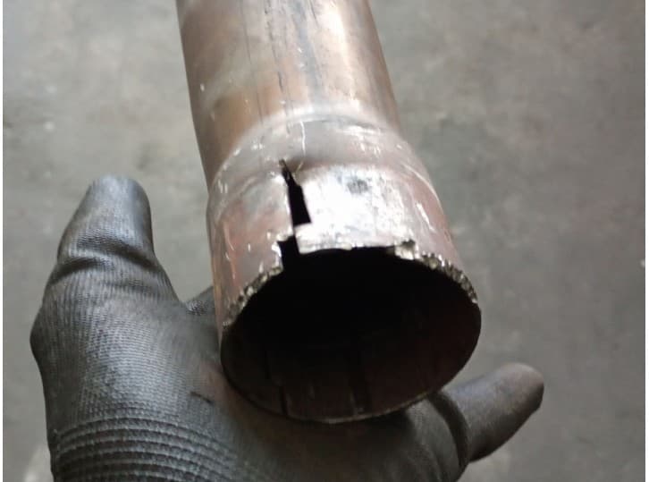 Recambio de tubo escape trasero para bmw 5 (f10) 520 d referencia OEM IAM 18308508187 4