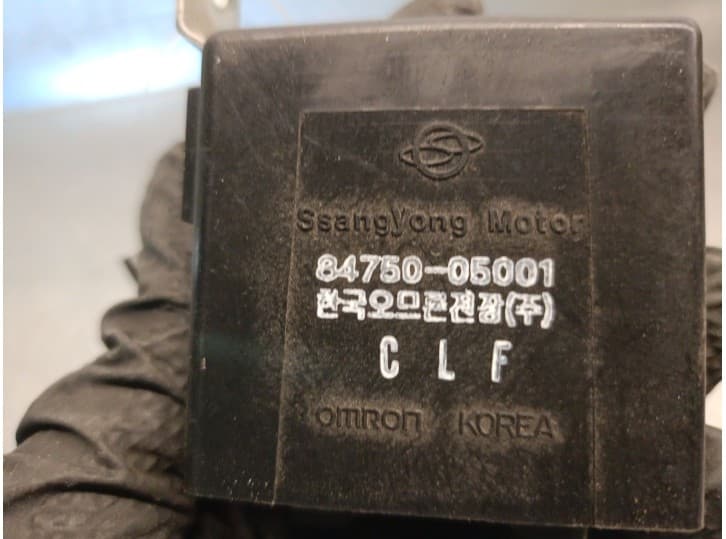 Recambio de rele para ssangyong kyron 2.7 xdi 4x4 referencia OEM IAM 8475005001 4