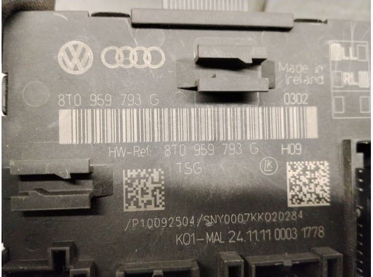 Recambio de modulo confort para audi a5 (8t3) 2.0 tdi referencia OEM IAM 8T0959793G 3