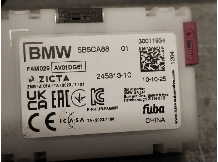 Recambio de antena para bmw x3 (g45) x3 xdrive30e za referencia OEM IAM 5B5CA88 4
