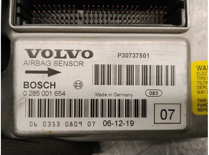 Recambio de centralita airbag para volvo xc90 i (275) d5 awd referencia OEM IAM 30737501 4