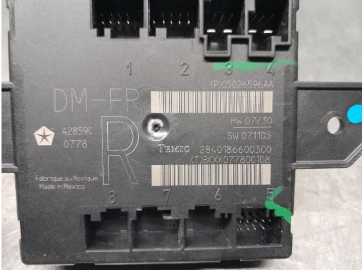 Recambio de modulo electronico para dodge journey 2.0 crd referencia OEM IAM 42859C0778 3
