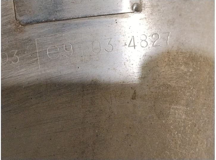 Recambio de tubo escape trasero para audi a5 (8t3) 2.0 tdi referencia OEM IAM E9034827 3