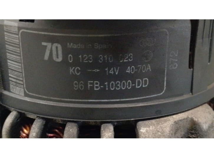 Recambio de alternador para ford ka (rb_) 1.3 i referencia OEM IAM 96FB10300DD  0123310023 5