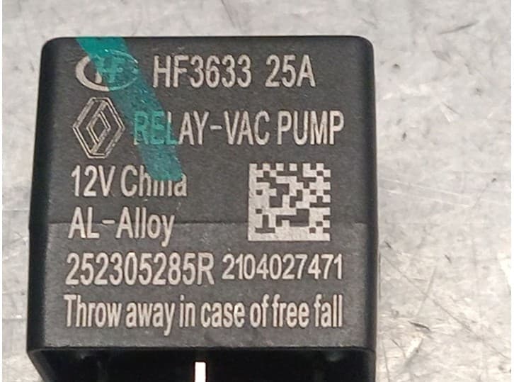 Recambio de rele para dacia spring ev (b6m1) referencia OEM IAM 252305285R  HF363325A 4