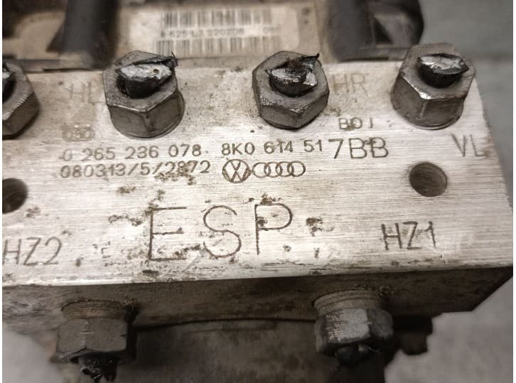 Recambio de abs para audi a4 b8 (8k2) 2.0 tdi referencia OEM IAM 8K0614517BB 8K0614517BD 7