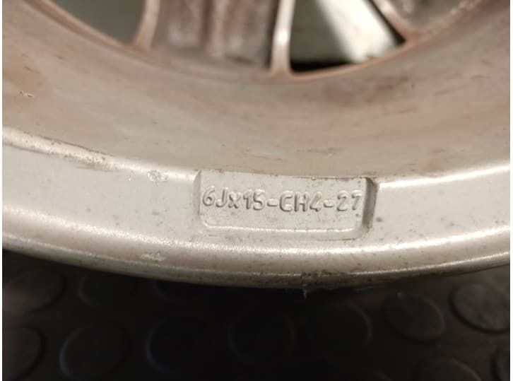 Recambio de llanta para citroën c2 (jm_) 1.4 referencia OEM IAM 5402G3 R156JX15CH4-27 5