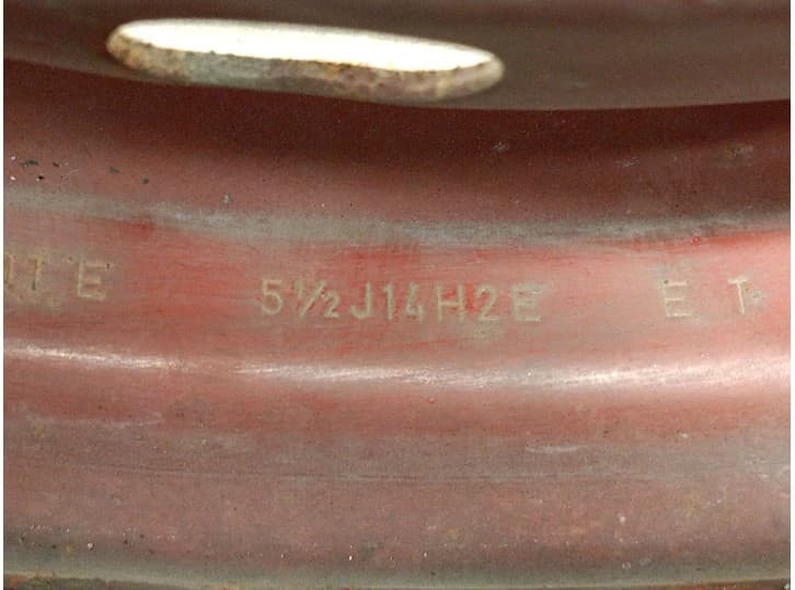 Recambio de llanta para citroën c2 (jm_) 1.4 referencia OEM IAM 5401N6 R1451/2J14H2EET24 4