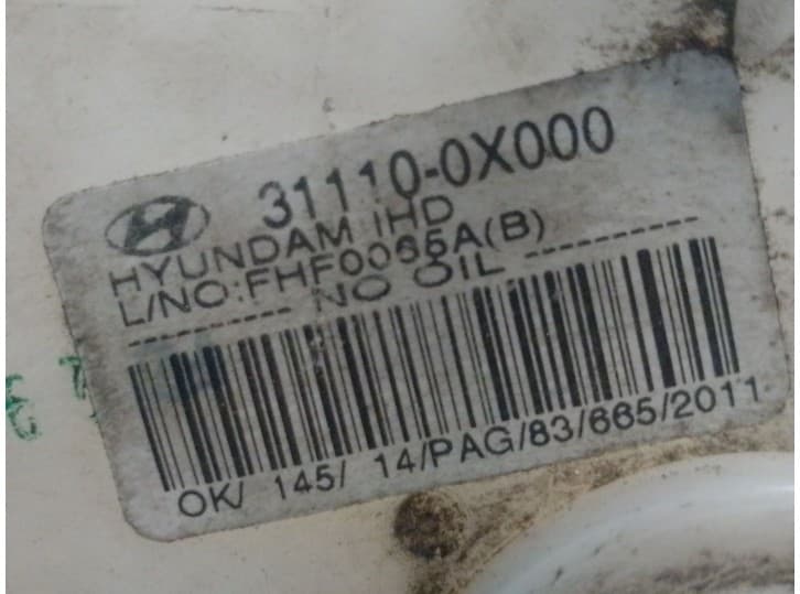 Recambio de aforador para hyundai i10 i (pa) 1.1 referencia OEM IAM 311100X000 311100X000 4