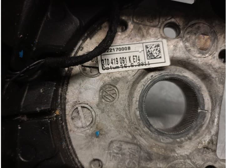 Recambio de volante para skoda yeti (5l) 1.2 tsi referencia OEM IAM 3T0419091K 3T0419091K 3