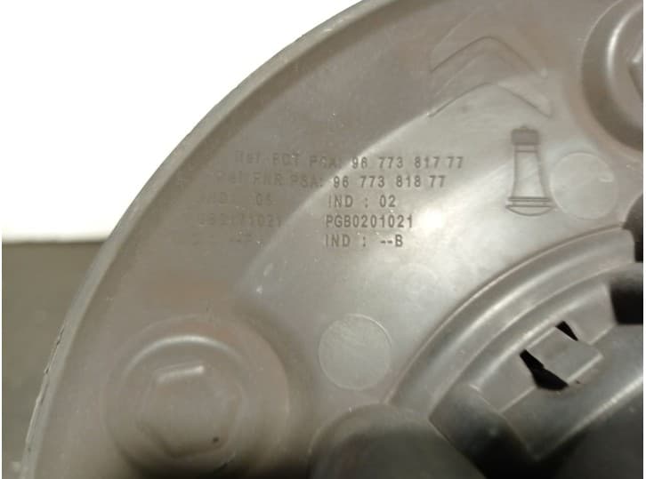 Recambio de tapacubos para opel vivaro c furgoneta (k0) 2.0 referencia OEM IAM 9833710277 5