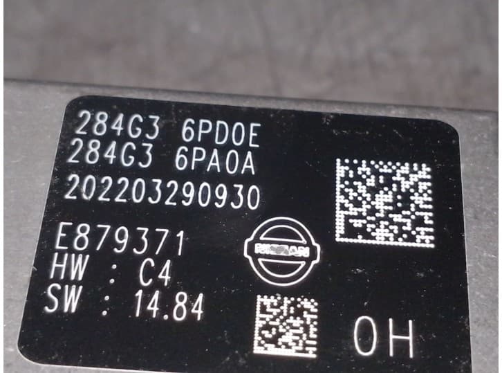 Recambio de modulo electronico para nissan juke (f16_) 1.0 referencia OEM IAM 284G36PD0E 6