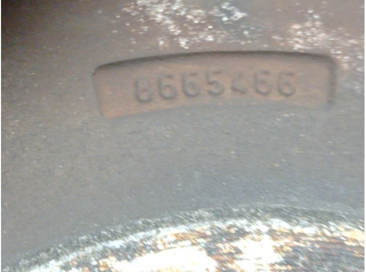 Recambio de llanta para volvo s40 ii (544) 1.8 referencia OEM IAM 8665466 R166.5JX16X52.5 5