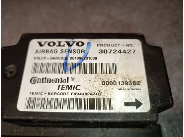 Recambio de centralita airbag para volvo s40 ii (544) 1.8 referencia OEM IAM 30724427 5