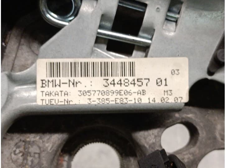 Recambio de volante para bmw x3 (e83) 3.0 d referencia OEM IAM 3448457 32303448457 8