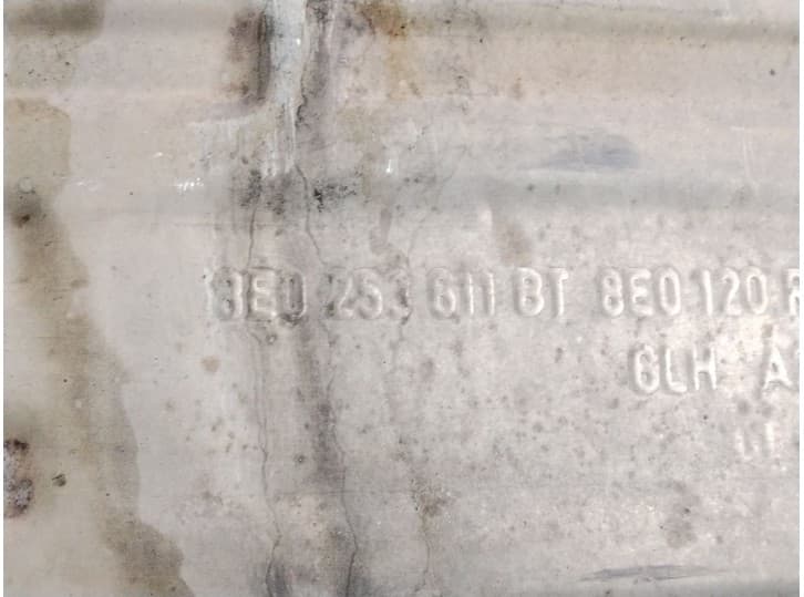 Recambio de tubo escape trasero para audi a4 b7 (8ec) 2.0 referencia OEM IAM 8E0253611BT 6