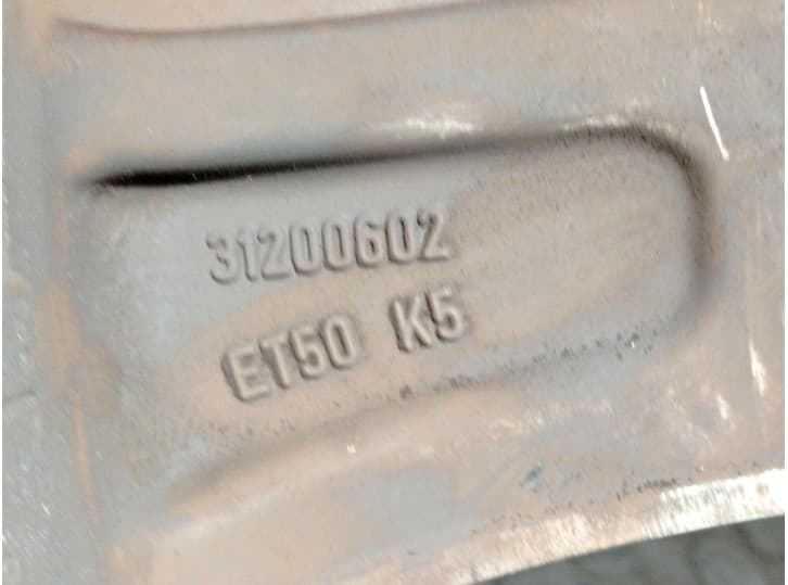 Recambio de llanta para volvo v60 i (155) d5 referencia OEM IAM 31200602 R177JX17H2ET50 5