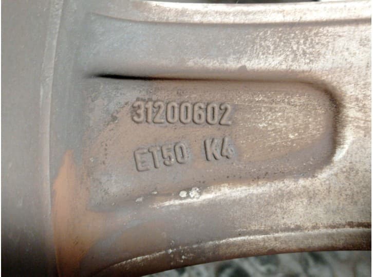 Recambio de llanta para volvo v60 i (155) d5 referencia OEM IAM 31200602 R177JX17H2ET50 5
