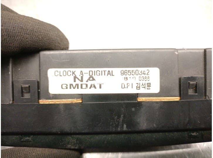 Recambio de reloj para daewoo nubira sedán (j200) 1.8 referencia OEM IAM 96550342 96550342 6