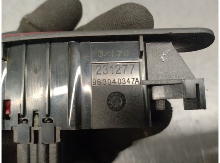 Recambio de warning para peugeot 406 (8b) 1.8 16v referencia OEM IAM 963040347A 6552ZQ 5