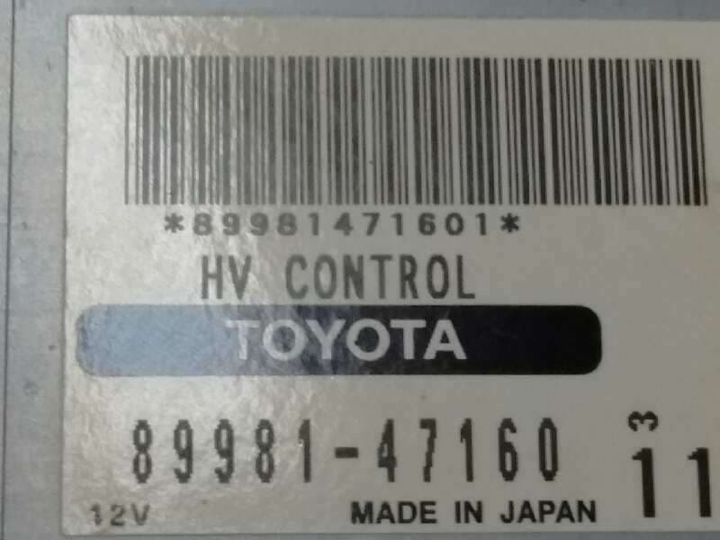 Recambio de modulo electronico para toyota prius (nhw20) sol referencia OEM IAM 8998147160 3