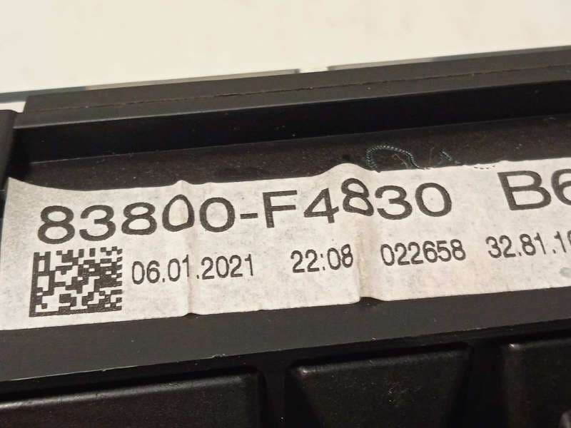 Recambio de cuadro instrumentos para toyota c-hr referencia OEM IAM 83800F4830 - Azul 6
