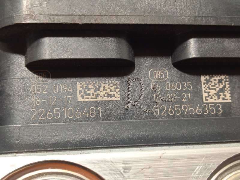 Recambio de abs para peugeot 3008 allure referencia OEM IAM 9812786180 0265956353 269840 6