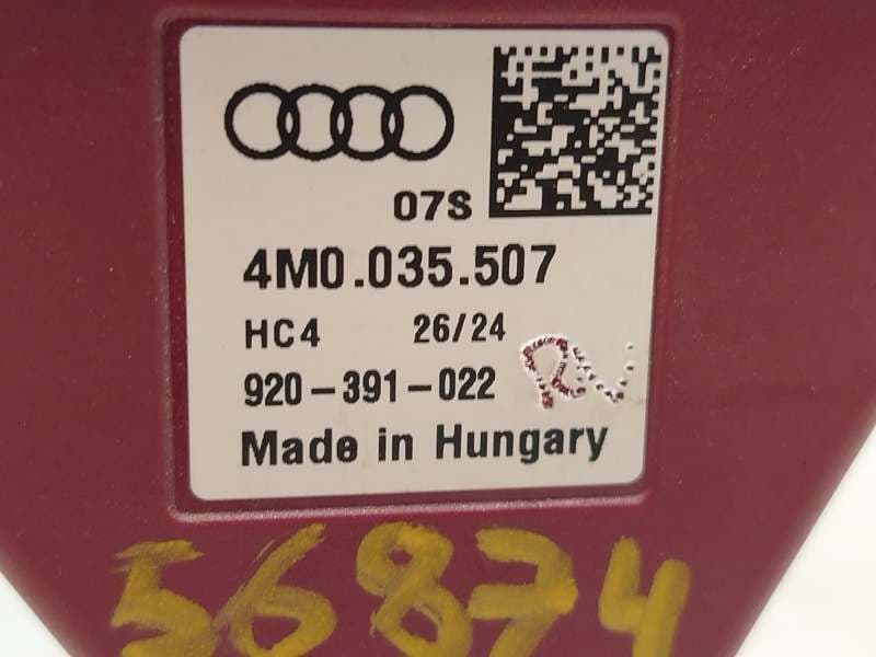 Recambio de antena para seat leon (kl1, klg) 2.0 tdi referencia OEM IAM 4M0035507 - Blanco 3