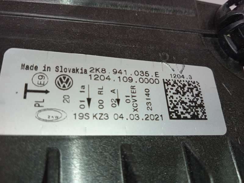 Recambio de faro izquierdo para volkswagen caddy life referencia OEM IAM 2K8941035E 6