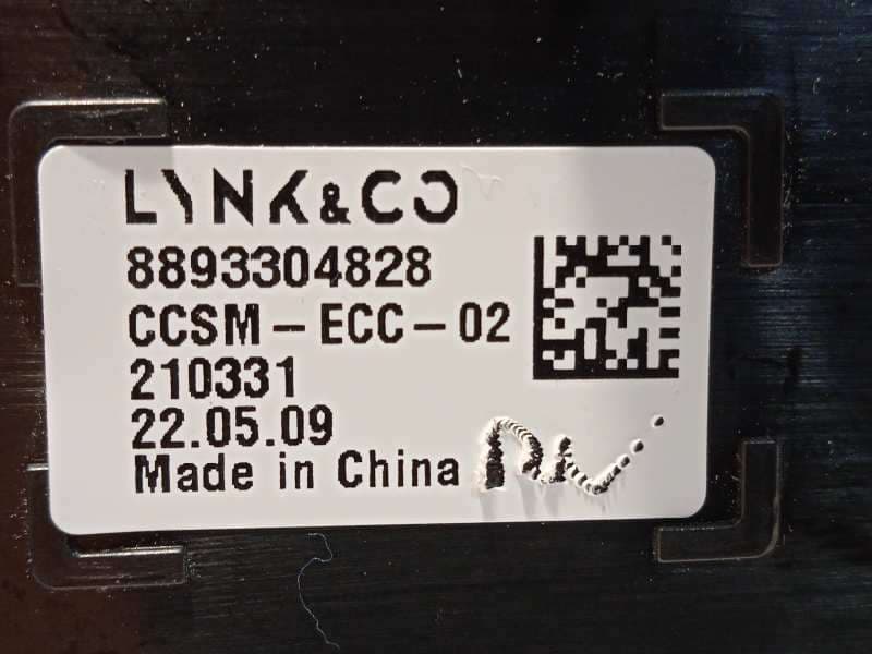 Recambio de mando climatizador para lynk & co 01 phev referencia OEM IAM 8893304828 - Negro 6
