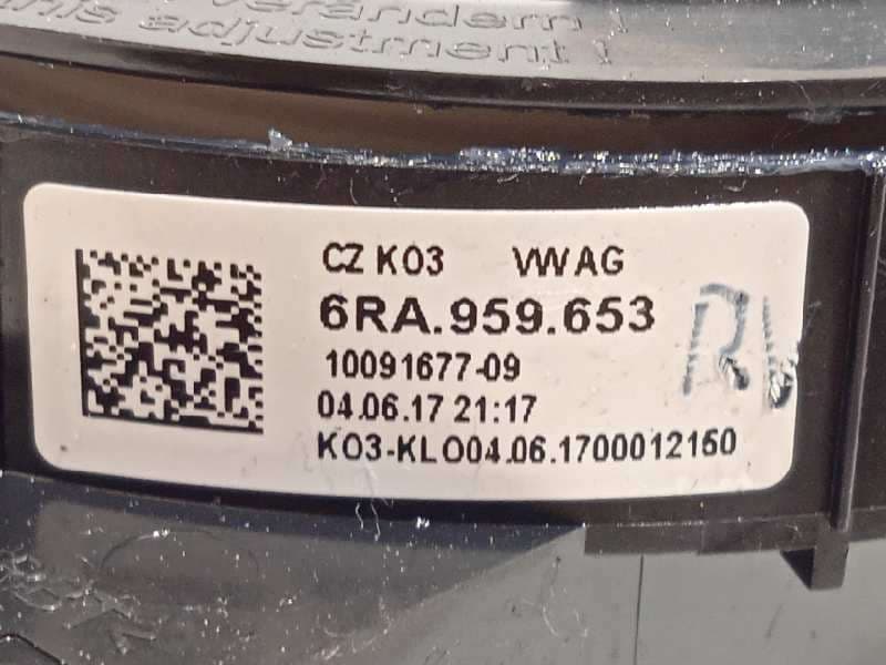 Recambio de anillo airbag para seat ibiza (kj1) style referencia OEM IAM 6RA959653 - Blanco 4