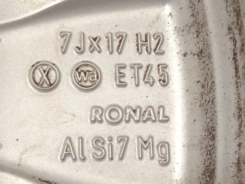 Recambio de llanta para skoda yeti 1.2 tsi referencia OEM IAM 5L0601025G 5L0601025G8Z8 - Blanco 7