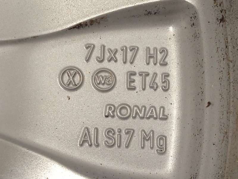 Recambio de llanta para skoda yeti 1.2 tsi referencia OEM IAM 5L0601025G 5L0601025G8Z8 - Blanco 7