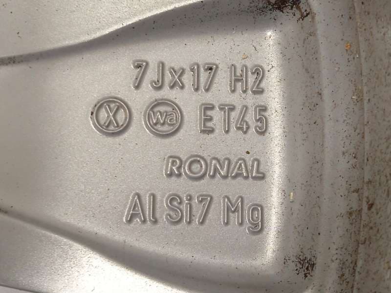 Recambio de llanta para skoda yeti 1.2 tsi referencia OEM IAM 5L0601025G 5L0601025G8Z8 - Blanco 6