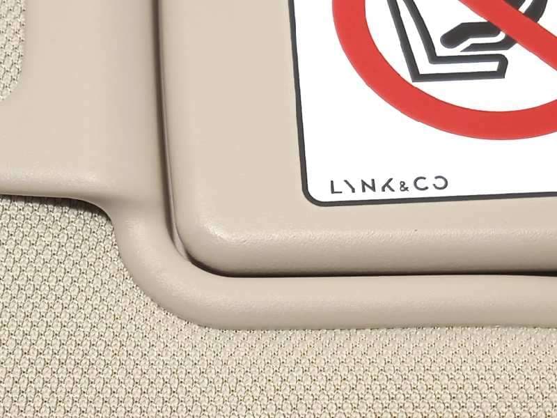 Recambio de parasol derecho para lynk & co 01 phev referencia OEM IAM 8888979115 - Negro 2