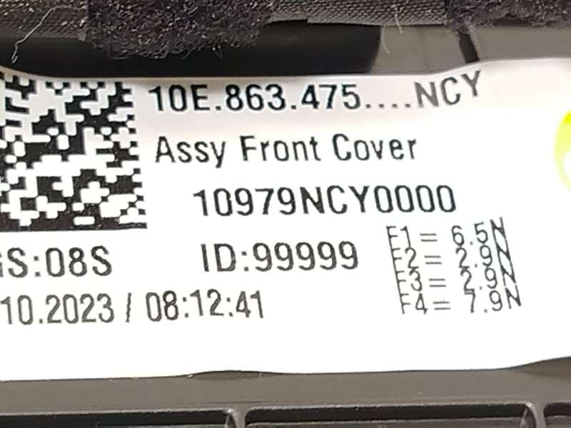 Recambio de consola central para cupra eboost born referencia OEM IAM 10E863475NCY 6