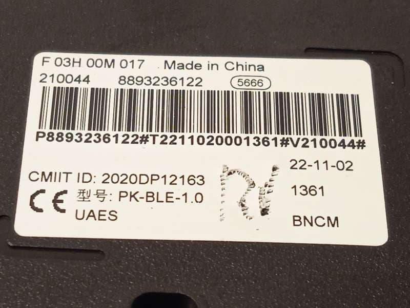 Recambio de modulo electronico para lynk & co 01 phev referencia OEM IAM 8893236122 - Azul 3
