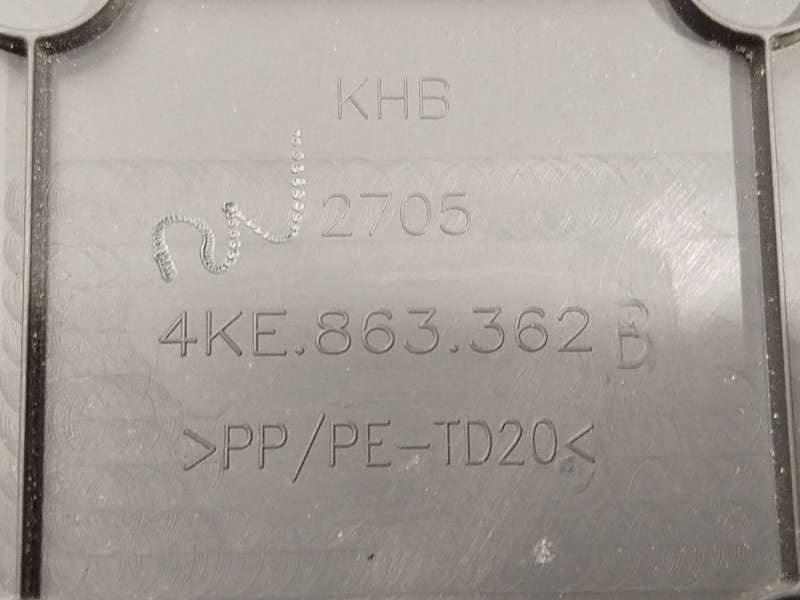 Recambio de guantera para audi e-tron (gen) 50 quattro referencia OEM IAM 4KE863362B - Negro 5