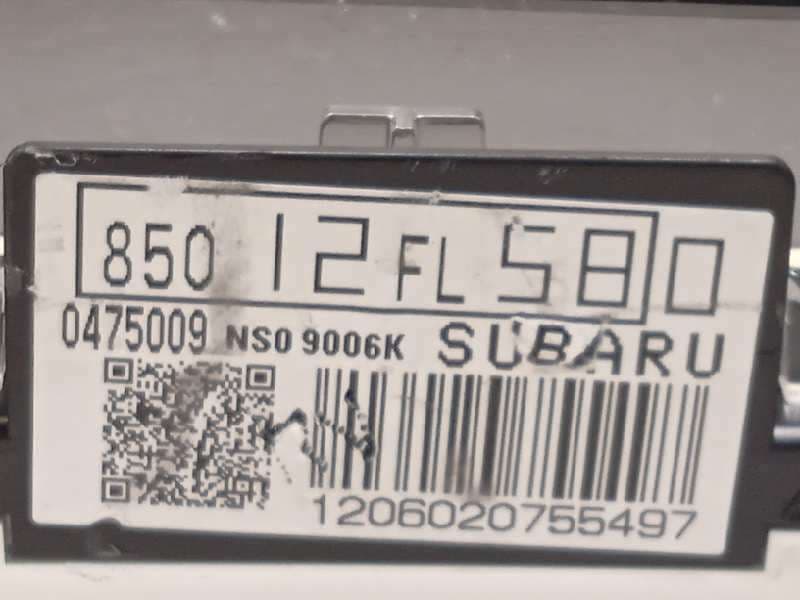 Recambio de cuadro instrumentos para subaru xv (g5) 1.6 cat referencia OEM IAM 85012FL580 - Azul 7