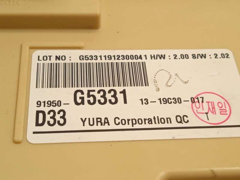 Recambio de caja reles / fusibles para kia niro referencia OEM IAM 91950G5331 - Blanco 4