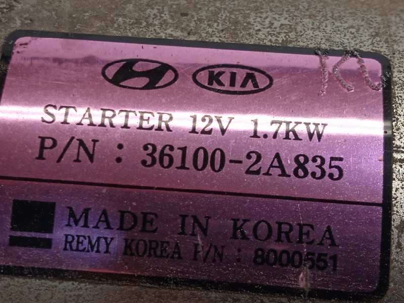 Recambio de motor arranque para hyundai ix35 1.7 crdi cat referencia OEM IAM 361002A835 5
