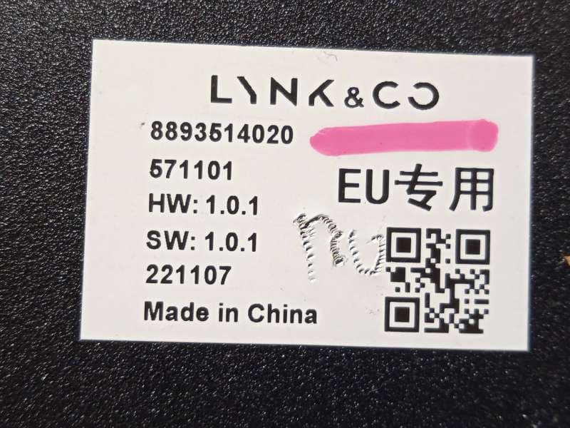 Recambio de modulo electronico para lynk & co 01 phev referencia OEM IAM 8893514020 - Azul 4