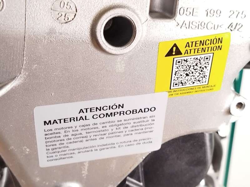 Recambio de motor completo para seat ateca (kh7, khp) 1.5 tsi referencia OEM IAM DXD 8