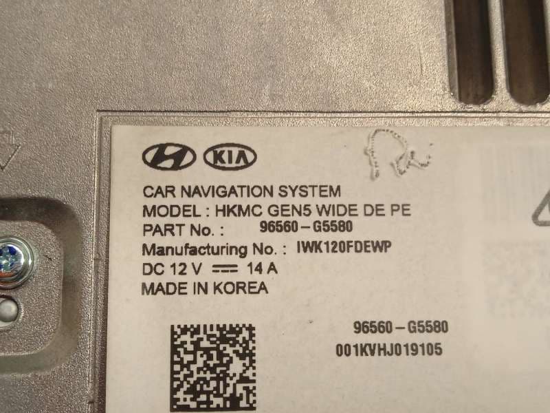 Recambio de pantalla multifuncion para kia niro referencia OEM IAM 96560G5580 - Blanco 6