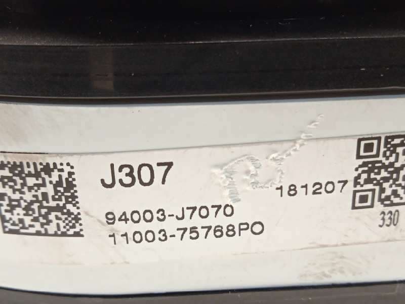 Recambio de cuadro instrumentos para kia ceed concept referencia OEM IAM 94003J7070 6